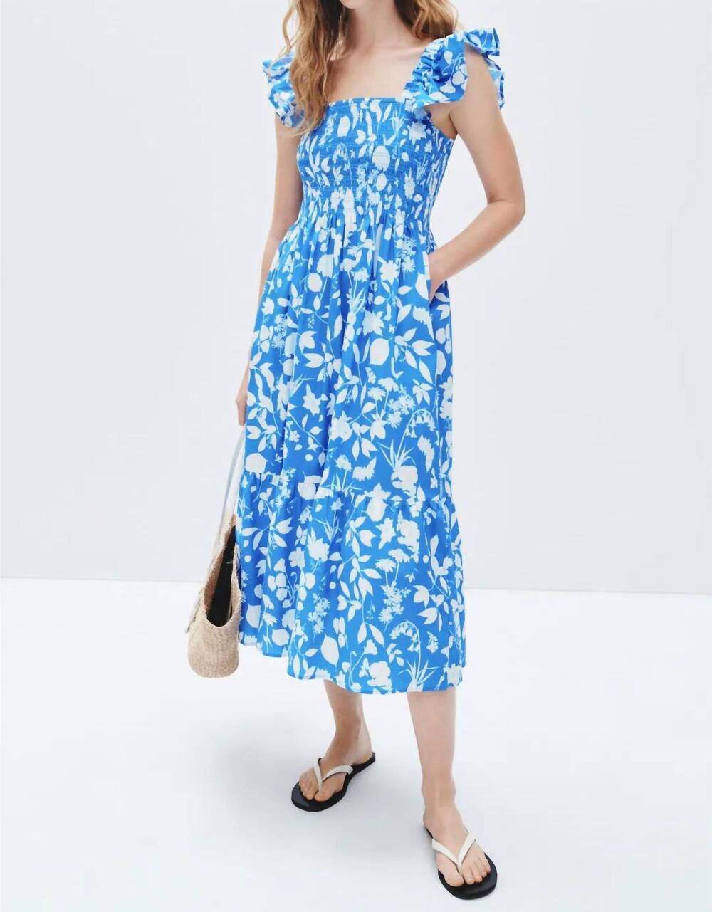 NEW SHERIDAN FRENCH women's charlotte dress in garden somberg